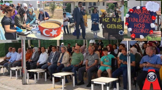 Nene Hatun çocuk evleri sitesinde aşure etkinliği
