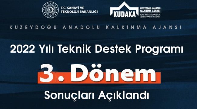 Teknik Destek Programı'nda 3. Dönem