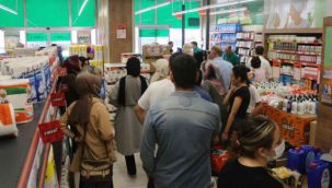 Vatandaşlar Tarım Kredi marketlerine akın etti