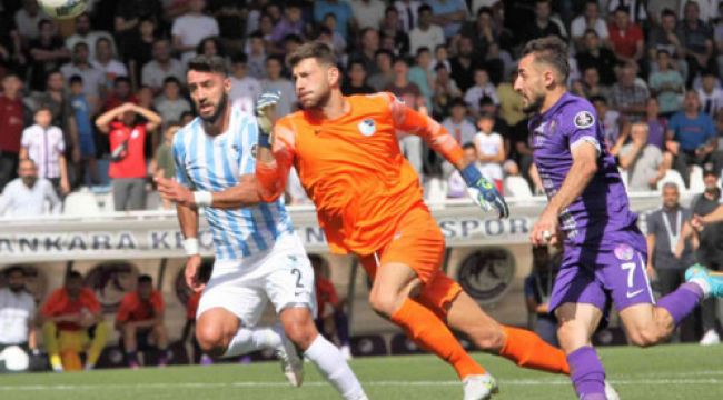 Aykut'un Cengizhan'a yaptığı faulle, Ankara Keçiörengücü: 3 - Erzurumspor FK: 2
