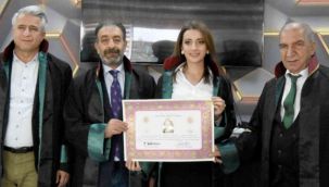 Erzurum Barosu'nda yemin töreni