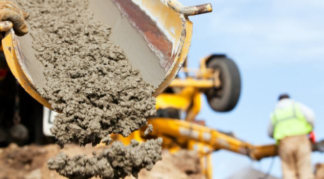 Çimento en az Doğu Anadolu'da kullanılıyor