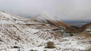 Palandöken beyaza büründü