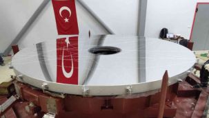 Teleskop aynasının kurulumuna başlandı