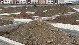 Erzurum'da kışa 800 mezar