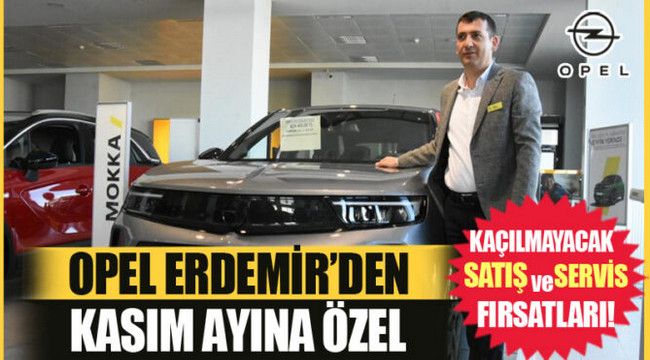 Opel Erdemir'de yılsonu kampanyaları başladı