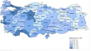 Erzurum GSYH'sinde yüzde 29'luk artış