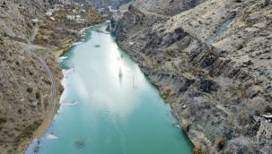 Yusufeli Barajı'nda su seviyesi 47 metreye ulaştı