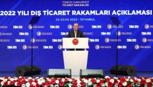 Cumhurbaşkanı Erdoğan: "2022 ihracatımız 254.2 milyar dolar olarak gerçekleşmiştir"