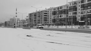 Gece yağdı gündüz eridi