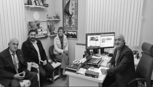 İYİ Parti Yakutiye İlçe Teşkilatı'ndan alo25'e ziyaret