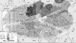 Bölge nüfusu geriledi