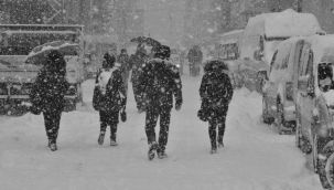 Erzurum'da okullar tatil