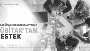 Atatürk Üniversitesi'nin 63 projesine destek
