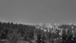 Gece yağdı gündüz kalktı