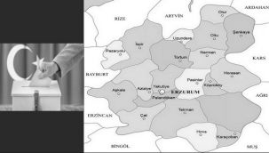 Erzurum'daki seçmen sayısı