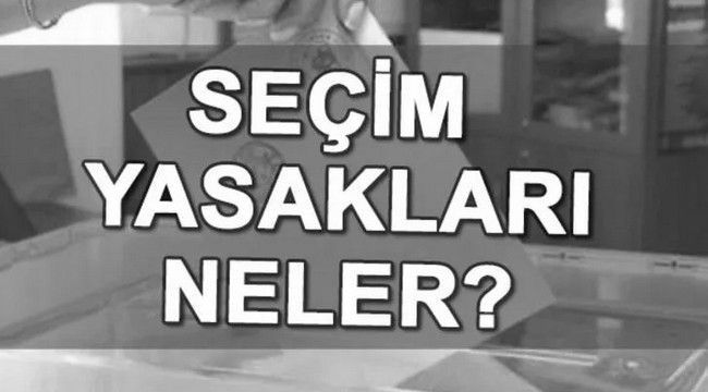 Yasaklar başladı