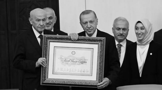 Erdoğan, mazbatasını aldı ve yemin etti