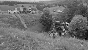 Erzurum'a gelirken şarampole yuvarlandılar; 4 ölü, 10 yaralı