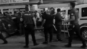 Aliravi caddesinde bıçak ve sopalar havada uçuştu