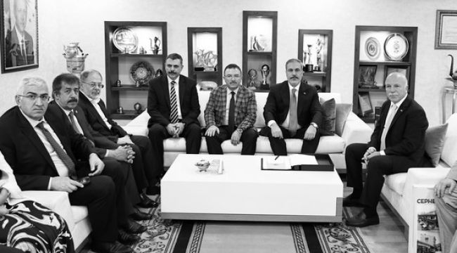 Dışişleri Bakanı Hakan Fidan, Erzurum Büyükşehir Belediyesi'nde