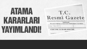 Erzurum'da 1 vali yardımcısı, 11 kaymakam değişti