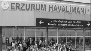 Erzurum'dan son bir aylık uçuşlar