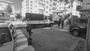 Bir günlük yaya yolu çizgisi