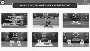 Erzurum'da son bir aylık narkotik bilanço