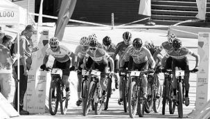 Palandöken'de Dağ Bisikleti Şampiyonası