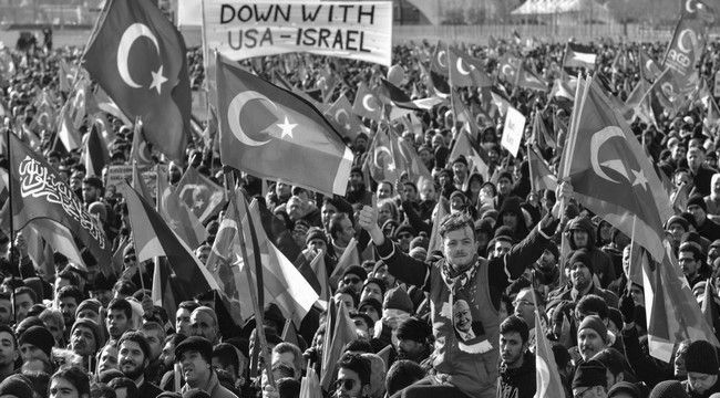 İstanbul'da Büyük Filistin Mitingi