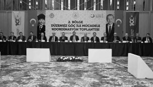 Erzurum'da Düzensiz Göçle Mücadele Koordinasyon Toplantısı