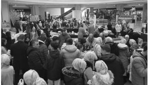 Erzurum MNG AVM'de "Gazze'ye Yardım"