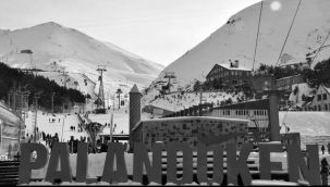 Palandöken'de kayak ve kızak keyfi