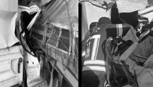 Pasinler-Köprüköy yolunda kaza; 1 ölü 1 yaralı