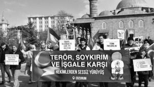 Sağlıkçıların Sessiz Yürüyüş'ü devam...