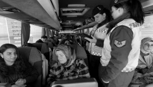 Erzurum'da Jandarma trafik kontrollerini artırdı