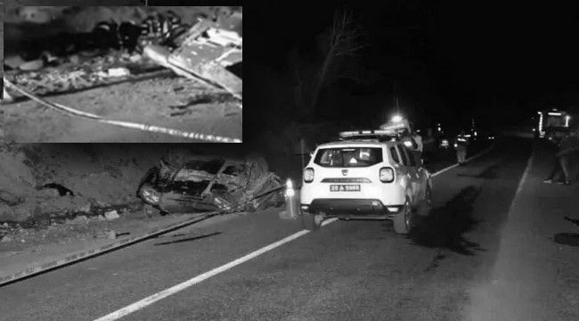 Narman'da trafik kazası; 3 ölü, 2 yaralı