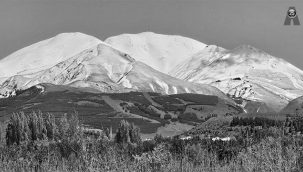 Erzurum'da dört mevsim aynı günde