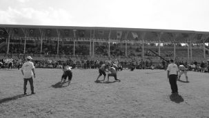 Atatürk Üniversitesi'nde Karakucak Güreş Festivali