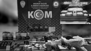 Erzurum'da uyuşturucu ve kaçak sigaraya bir darbe daha