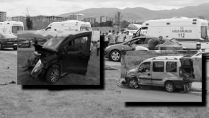 Mehmet Sekmen Bulvarı'nda kaza: 9 yaralı...