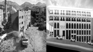 Erzincankapı'ya kazma vuruldu