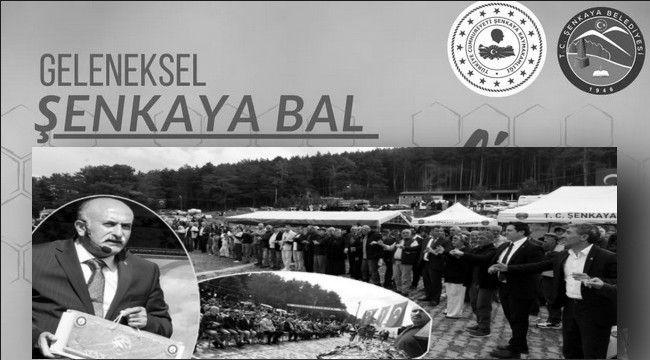 Şenkaya BAL FESTİVALİ ile şenlendi