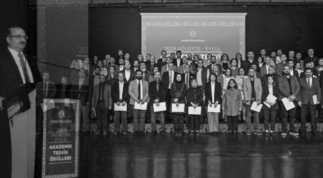 Atatürk Üniversitesi'nde Bilimsel Teşvik Ödülleri