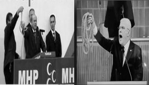 Dervişoğlu, TBMM kürsüsünden ip fırlattı