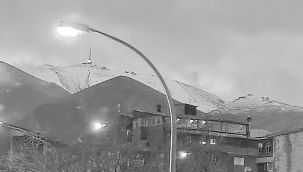 Palandöken'e güz karı...