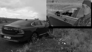 Tortum yolu üzerinde araçta bulunan cansız beden bir uzman çavuş