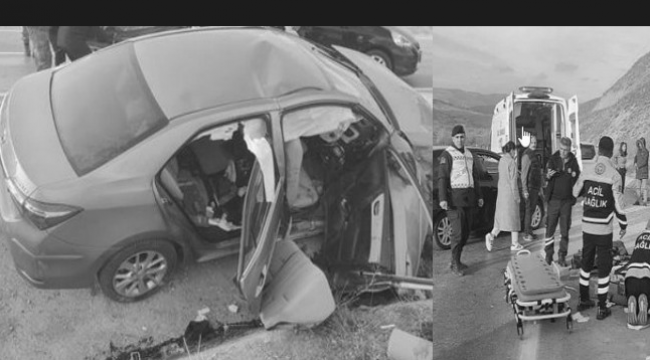 Aşkale'de trafik kazası: 2 ölü, 3 yaralı...