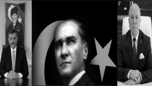 Atatürk'ü anma mesajları